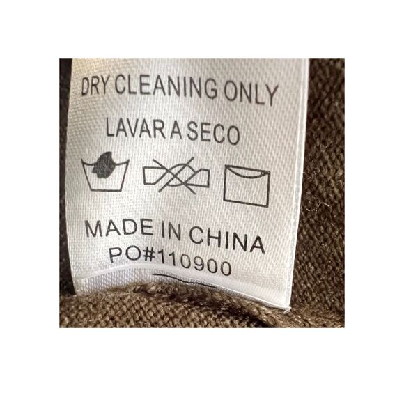 Pink Clover Sweater Women's Size XS Open Front Cardigan  Teal Green Penton - Picture 5 of 10